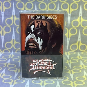 The Dark Sides by King Diamond Cassette Tape heavy metal mercyful fate