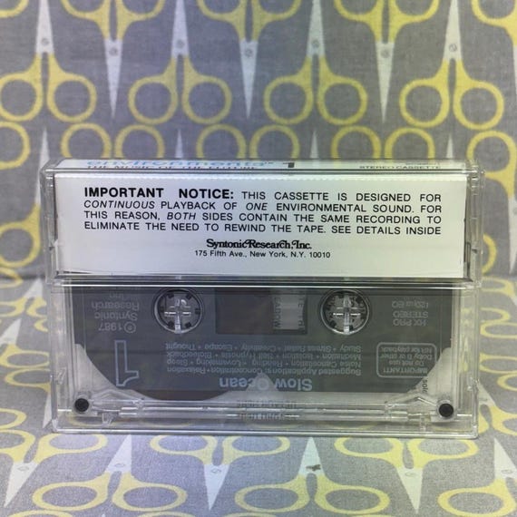 Environments 1 – Slow Ocean (1987年Syntonic Researchによる再発