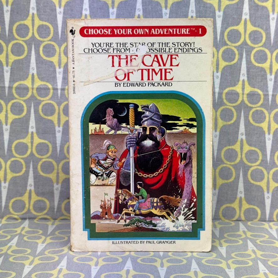 The Cave of Time by Edward Packard — Choose Your Own Adventure #1