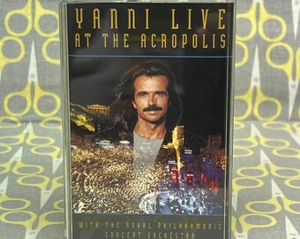 Live At The Acropolis von Yanni mit dem Royal Philharmonic Concert Orchester Kassette Vintage Music