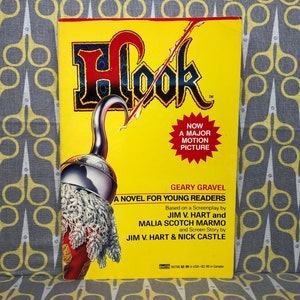 Hook by Geary Gravel paperback book vintage movie tie-in