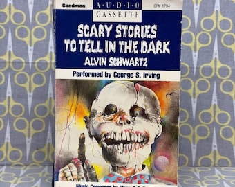 Historias de miedo para contar en la oscuridad, de Alvin Schwartz, narradas por George S. Irving — Audiolibro en casete