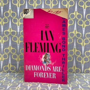 Diamonds Are Forever by Ian Fleming paperback book vintage