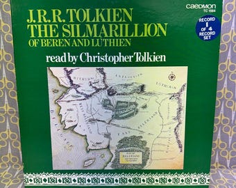 The Silmarillion: Of Beren and Lúthien — Read by Christopher Tolkien Caedmon Vinyl