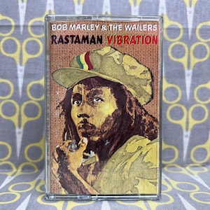 Rastaman Vibration by Bob Marley and The Wailers Cassette Tape Vintage Music