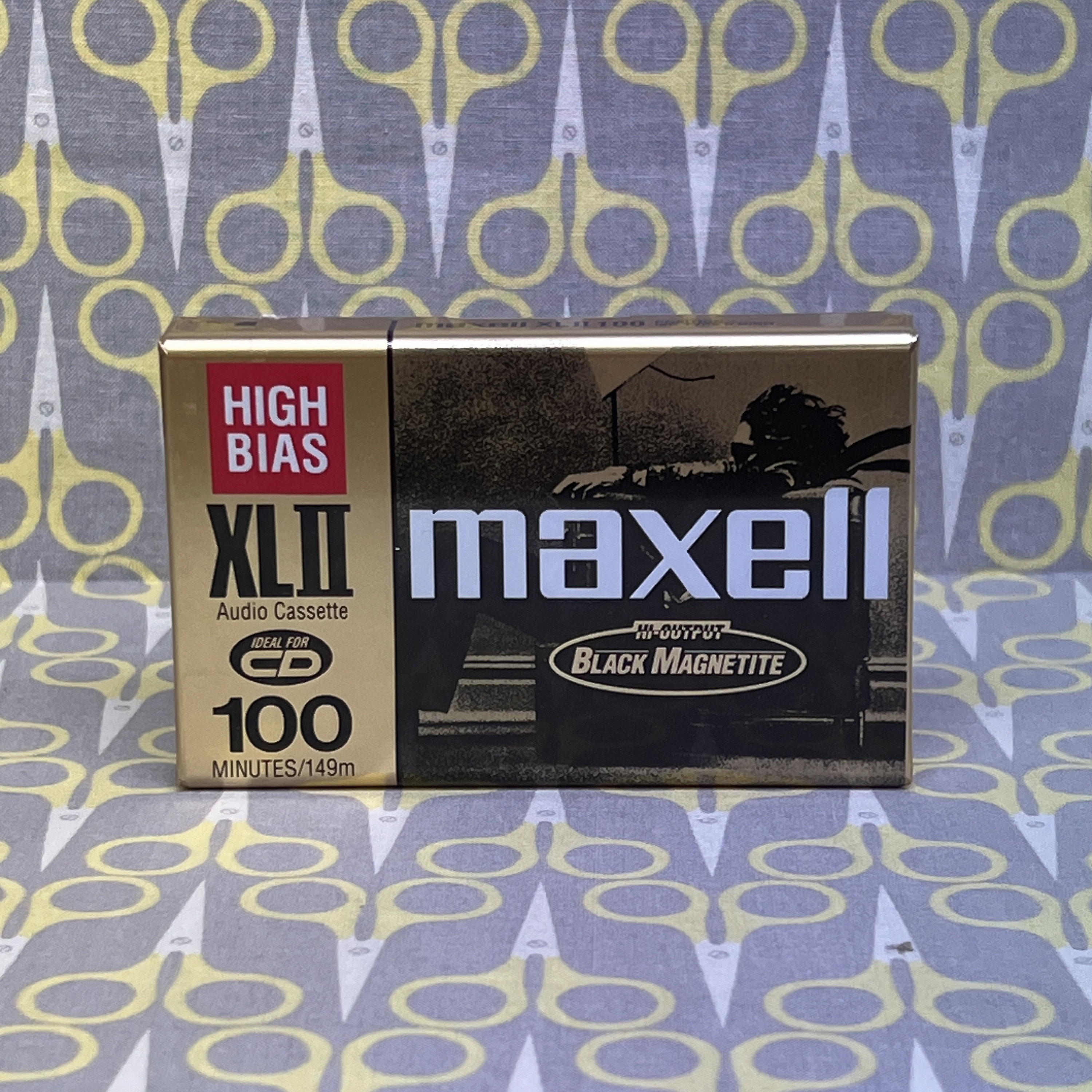 Sealed Maxell XL II 100 Blank Audio Cassette Tape Position IEC Type High -   Canada