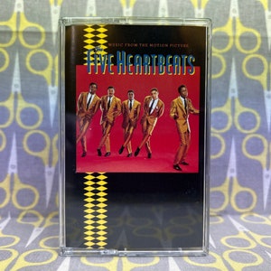 Five Heartbeats Music From the Motion Picture Cassette Tape Vintage Music Movie Soundtrack
