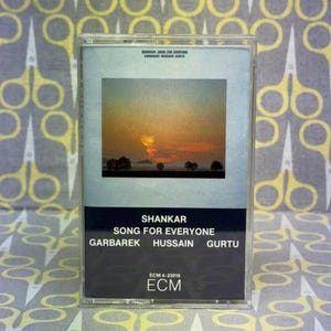 Shankar – Song For Everyone – ECM Jazz Fusion-cassettealbum 1985