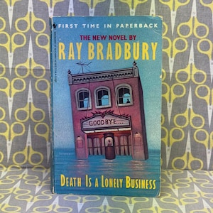 Death is a Lonely Business by Ray Bradbury — Vintage Paperback Mystery
