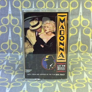 Madonna I&#39;m Breathless Music From and Inspired by The Film Dick Tracy Cassette Tape Vintage Music Movie Soundtrack