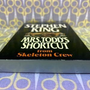 Mrs. Todd's Shortcut by Stephen King read by David Purdham Cassette Tape Audiobook from Skeleton Crew image 6