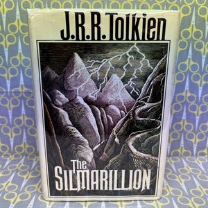 The Silmarillion by JRR Tolkien hardcover book Hardcover Dust Jacket