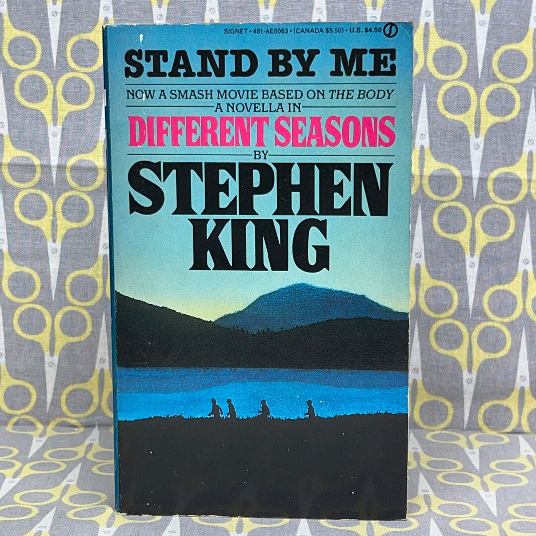 Different Seasons by Stephen King Paperback Book Stand by Me Cover