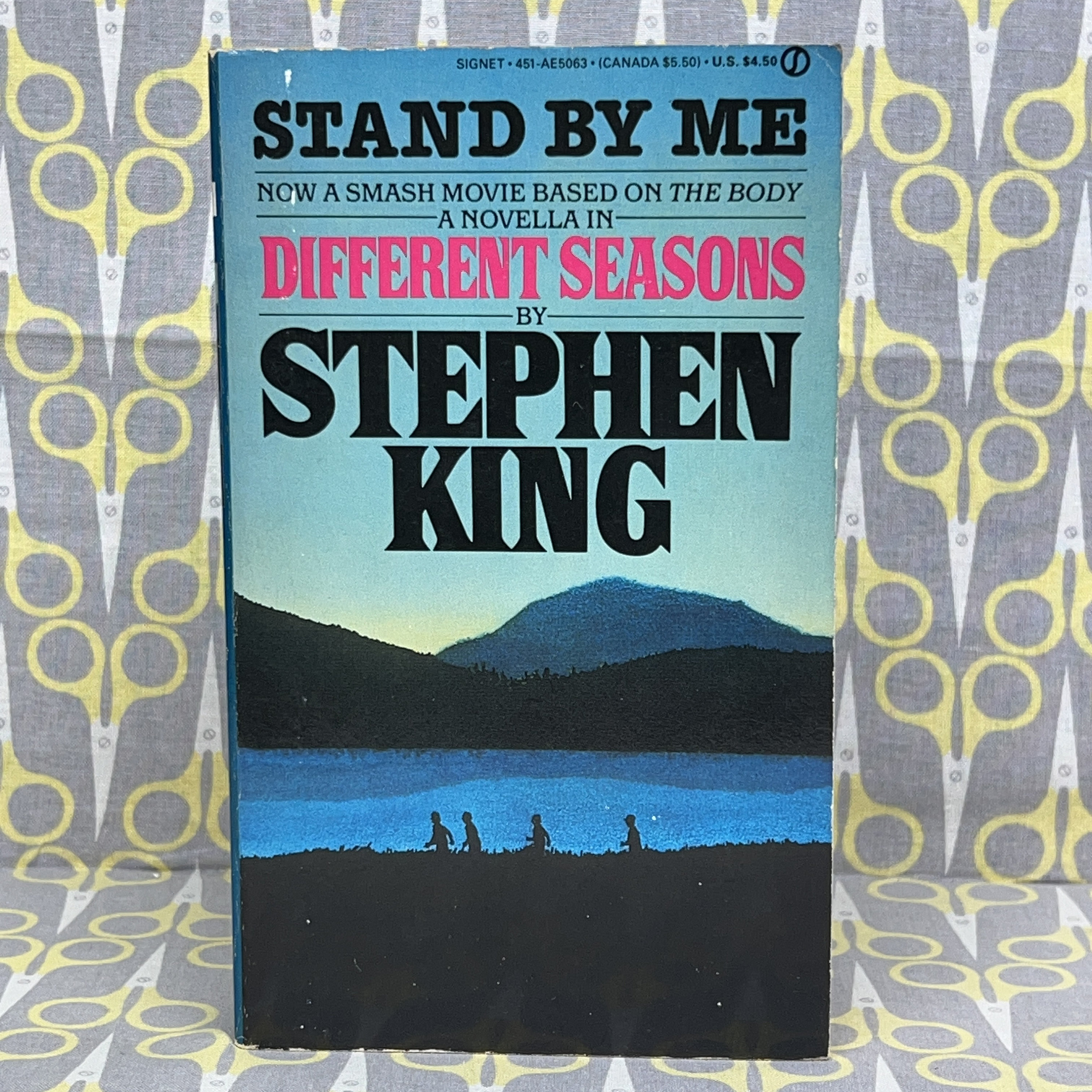 Different Seasons di Stephen King libro tascabile Stand By Me Copertina Il  corpo Apt Pupil Shawshank Redemption Metodo di respirazione -  Italia
