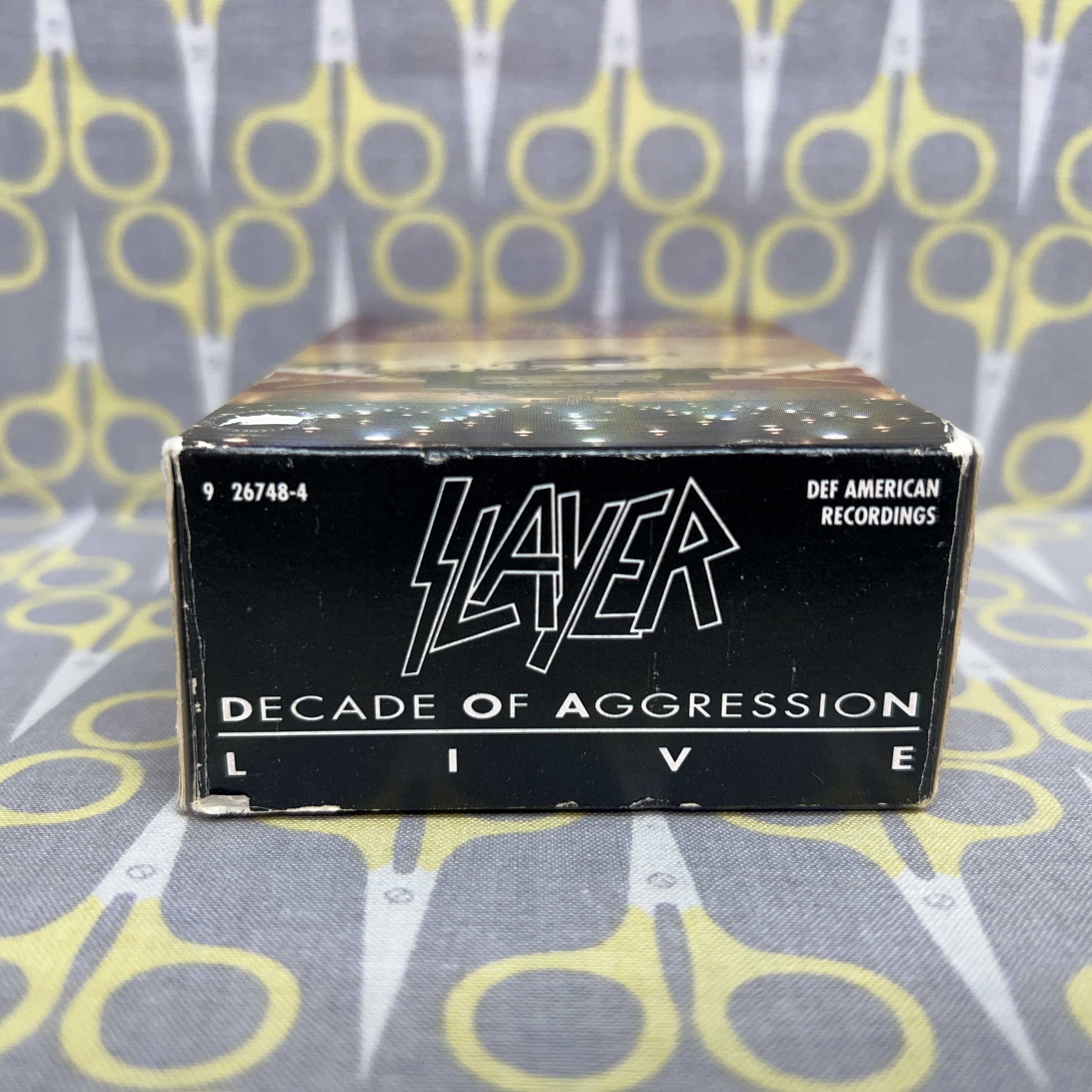Decade of Aggression Live by Slayer Cassette Tape Vintage