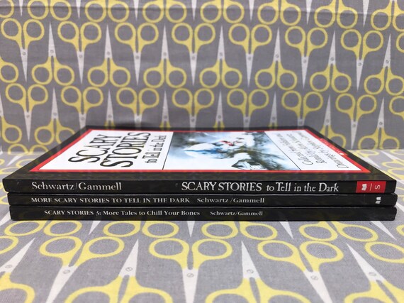 Scary Stories To Tell In The Dark By Alvin Schwartz Short Etsy