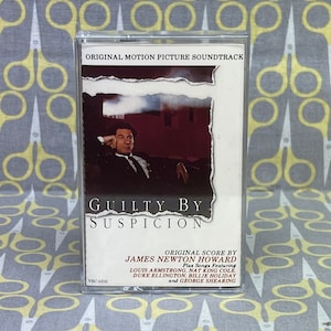 Guilty By Suspicion Original Motion Picture Soundtrack by James Newton Howard Cassette Tape Vintage Music Movie Soundtrack