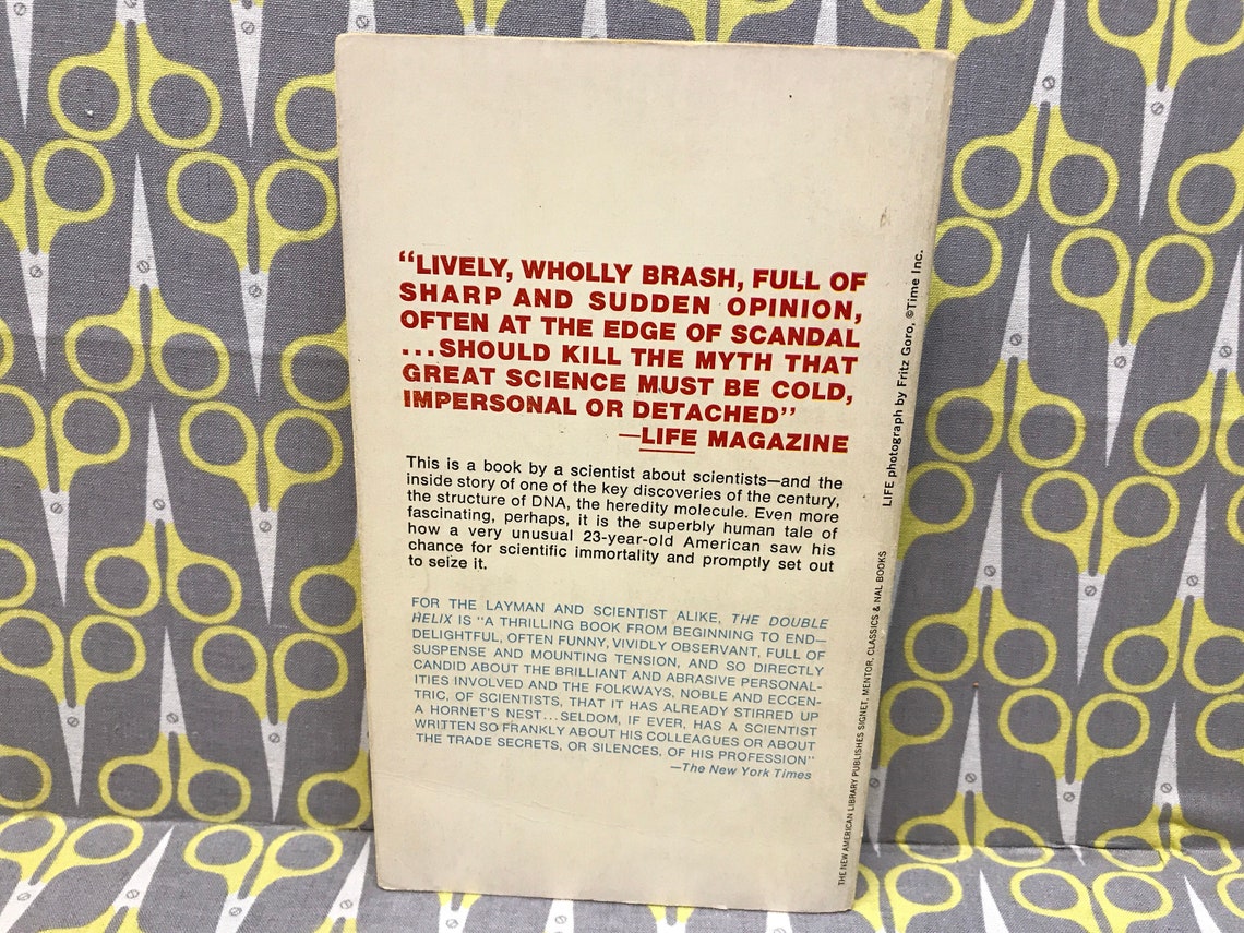 the double helix by james d watson the double helix by james d watson