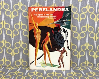 Perelandra by CS Lewis livre de poche trilogie spatiale vintage Avon Edition