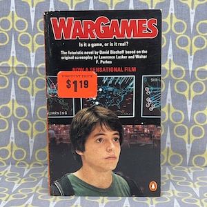 Wargames av David Bischoff pocketbok Filmknytning i Novelization UK Edition