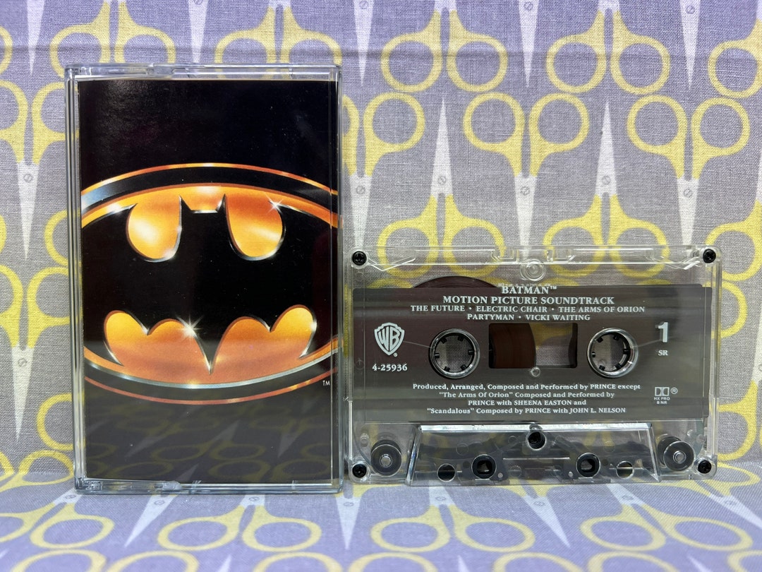 Batman Motion Picture Soundtrack by Prince Cassette Tape 1989 - Etsy  Australia