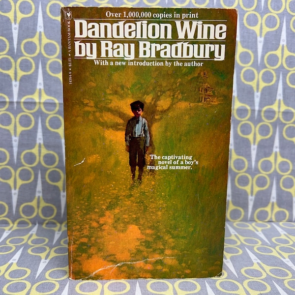 Dandelion Wine by Ray Bradbury paperback book Classic Science Fiction Vintage