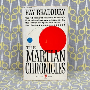 The Martian Chronicles by Ray Bradbury paperback Book Classic Science Fiction Vintage