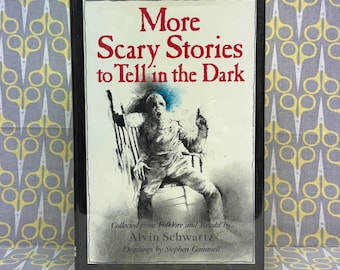 Más historias de miedo para contar en la oscuridad de Alvin Schwartz Libro de tapa dura Edición de biblioteca Historias de miedo para contar en la oscuridad