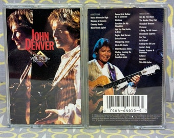 The Wildlife Concert by John Denver Cassette Tape Vintage