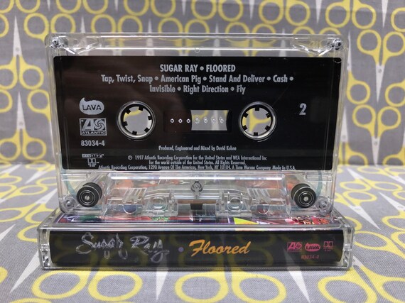 Floored By Sugar Ray Cassette Tape Rock
