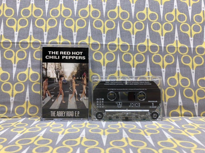 The Abbey Road EP by The Red Hot Chili Peppers Cassette Tape Etsy