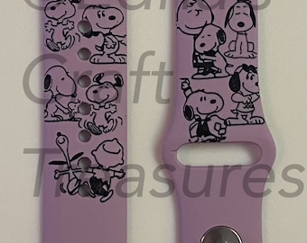 Inspirado en Snoopy ** SOLO ARCHIVO DIGITAL ** * para correa de Apple Watch