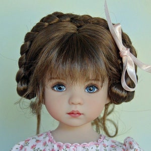 Human hair doll etsy on sale
