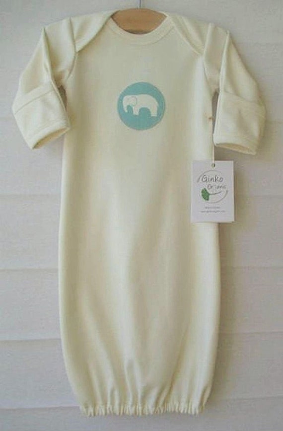 organic baby gowns newborn