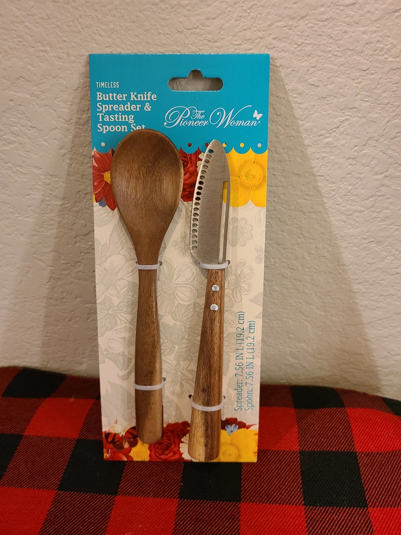 New Pioneer Woman Vintage Style Butter Knife Spreader & Etsy
