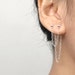 agnethelinnerud reviewed Double Piercing Earring | Two Hole Earring | Ear Jacket | Ear Climber | Delicate Earring | Double Chain Earring | Minimal Earring