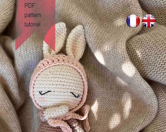 crochet tutoriel lapin de pâques CARAMEL DIY