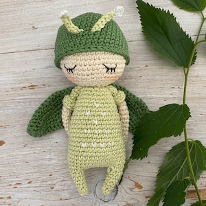 Tutoriel en crochet RAY la luciole en français/english, patron crochet amigurumi lapin, explications modele au crochet