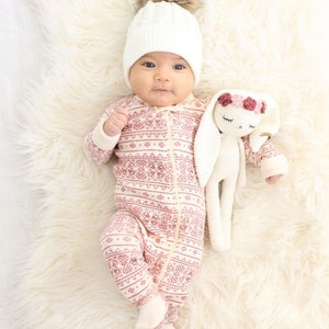 crochet bunny longear with flower headband COCO, a special crochet toy, newborn birth gift, photo session bunny