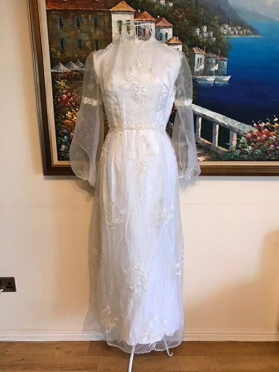 Vintage dress vintage wedding dress boho wedding 7