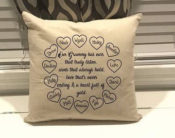 Throw Pillow With Words Beige Throw Pillows Custom Quote Etsy