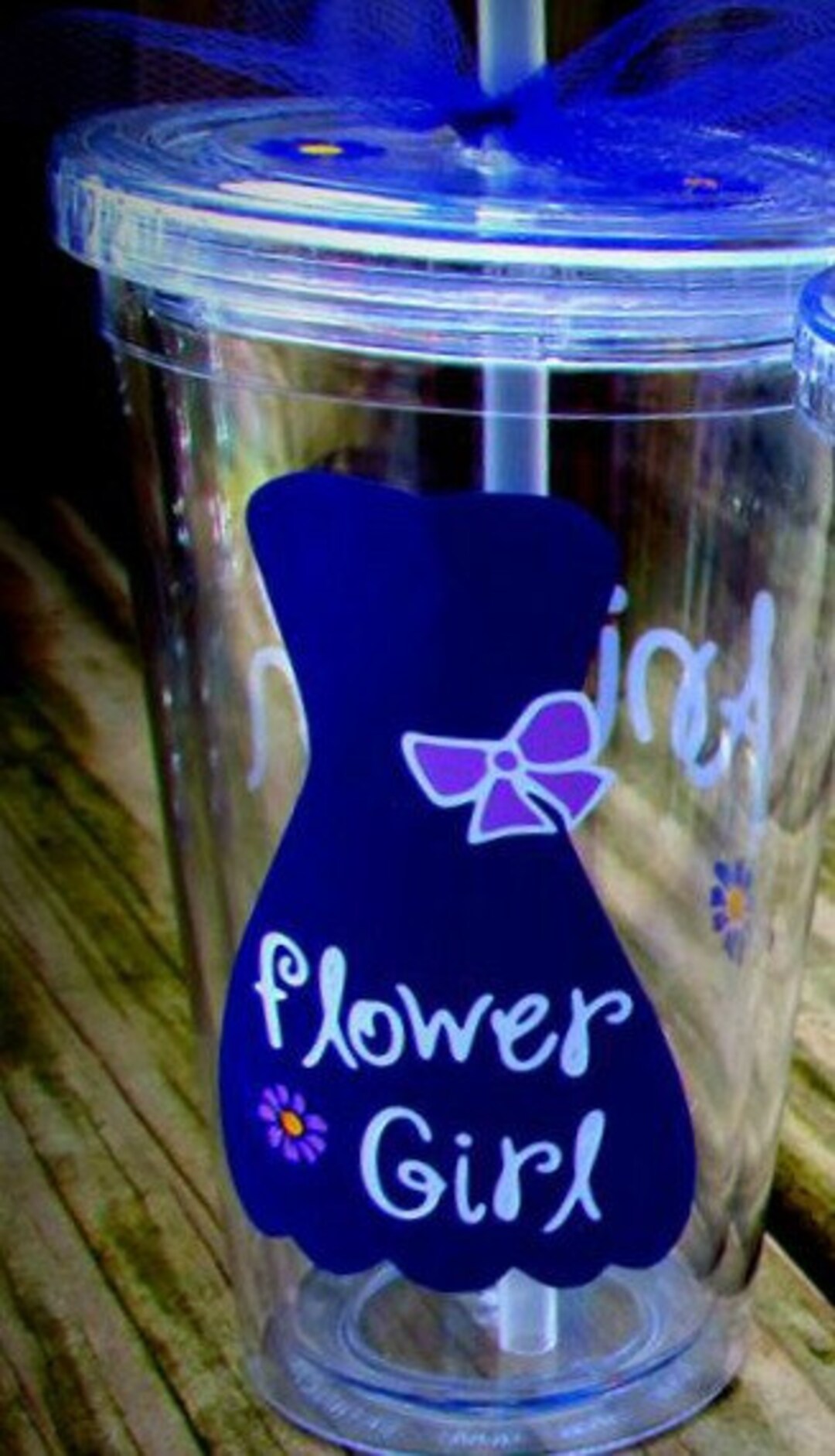 Flower Girl, Flower Girl Gift, Flower Girl Cup, Personalized Flower