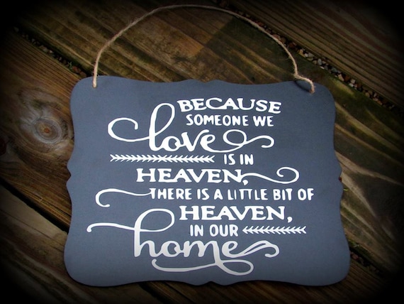 Missing You Wall Sign Rip Lost Loved One Remembrance Wall Etsy