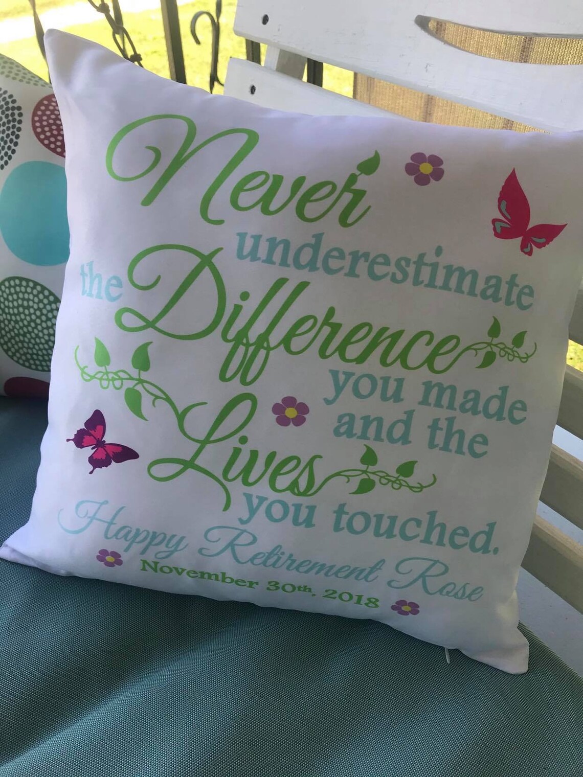 Retirement Gift Retirement Throw Pillow Gifts for Etsy