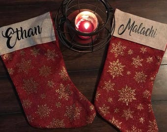 Personalized Stockings, Christmas Stockings, Xmas Stocking, Stockings, Christmas Decoration, Christmas Decor, Christmas Gift, Gifts