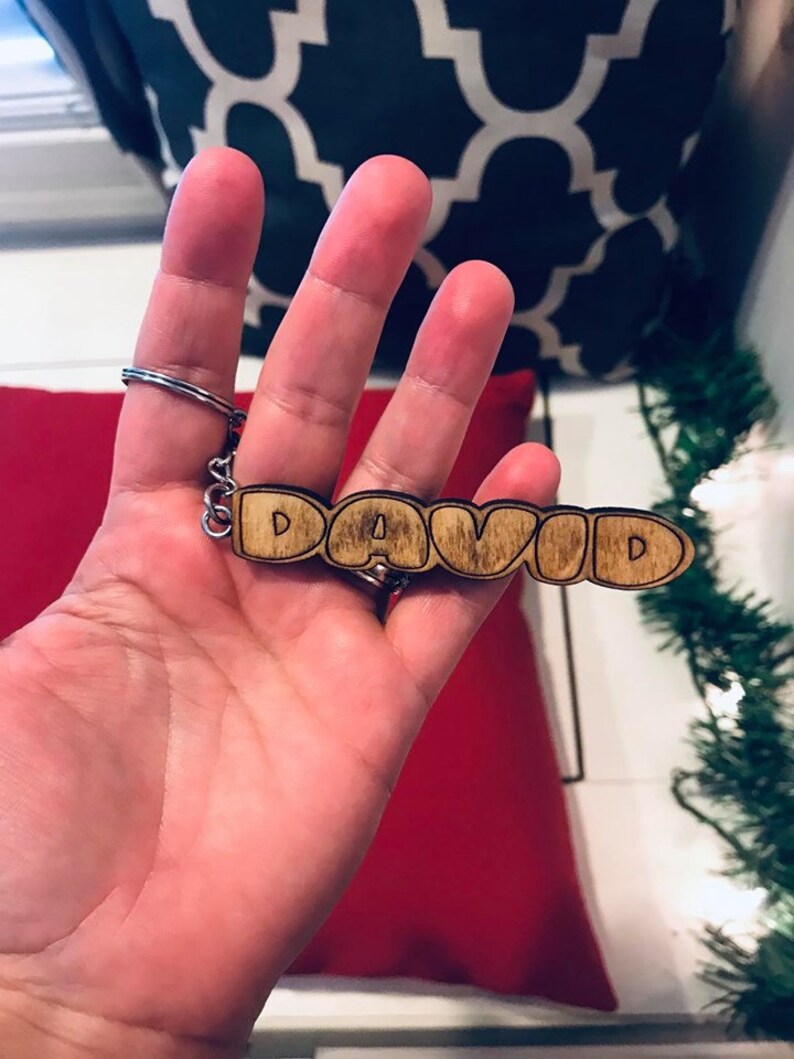 Personalize Key Chain Name Key Chain Name Key Ring Gifts Etsy