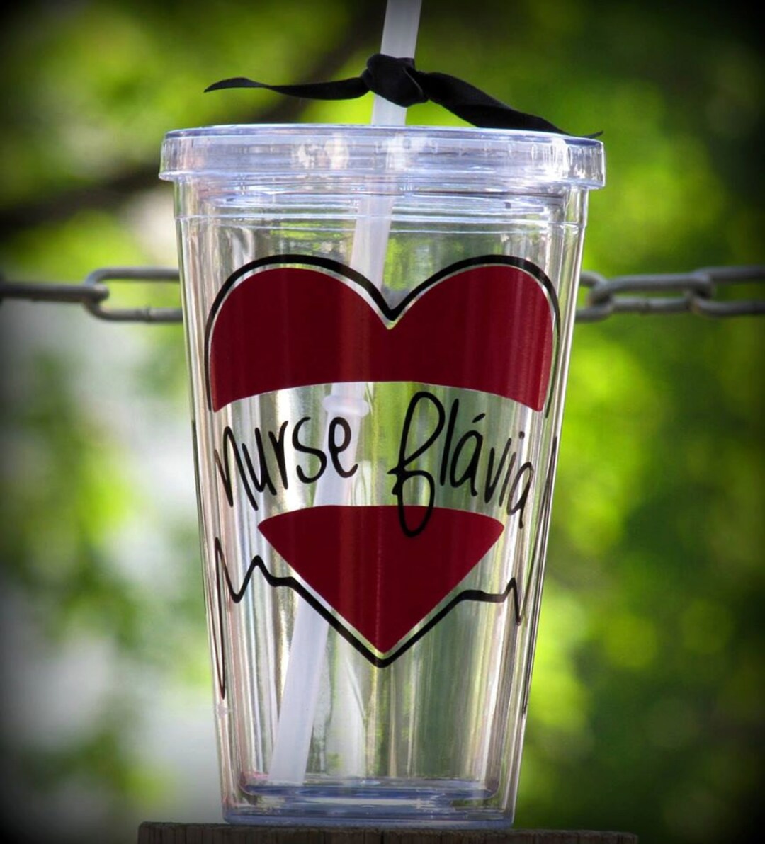 Custom Nursing Cup, Personalized Nurse Gift, LPN Cup, RN Cup, MD
