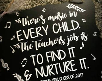 Music teacher gift, Music instructor, Choir gift, Choir teacher, band instructor, band teacher, music director, teacher gift Fast Shipping