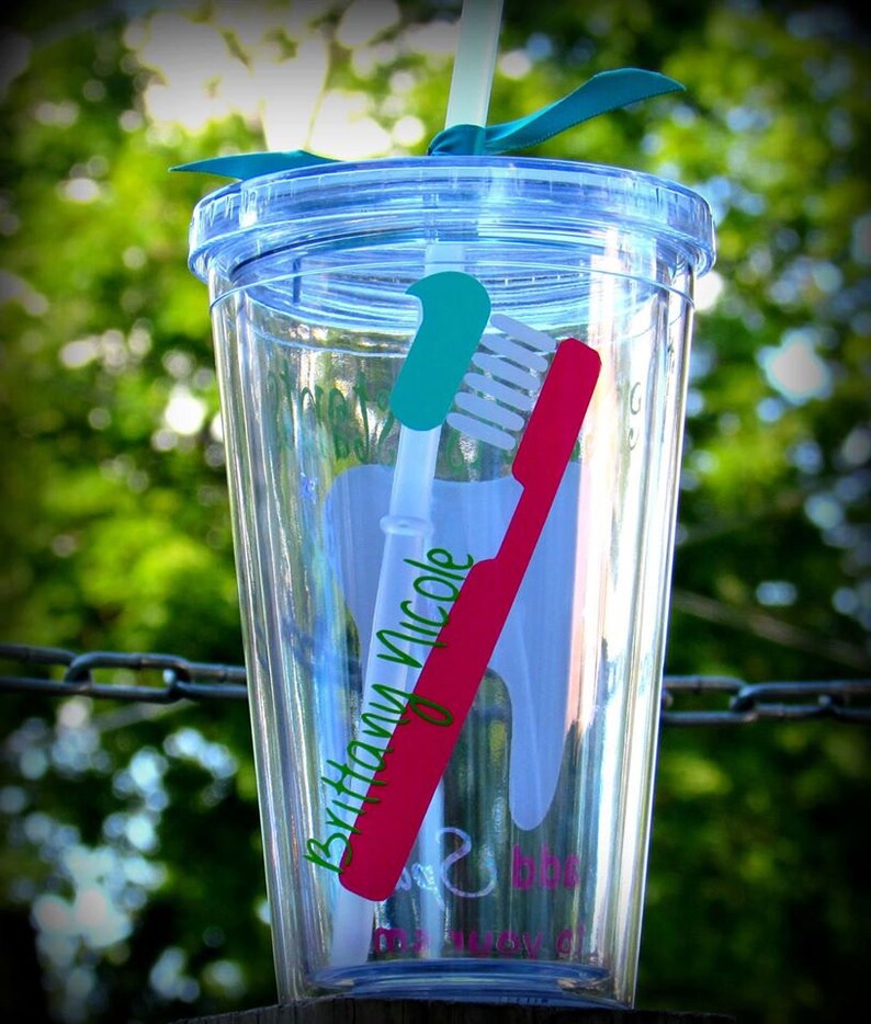 Custom Dental Assistant Tumbler Dentist Cup Personalized Etsy