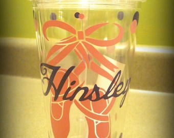 Personalized Dance Tumbler, Ballet Tumbler, Ballerina Tumbler, Dance Tumbler, Ballet Instructor Tumbler, Dance Recital Tumblerfast Shipping